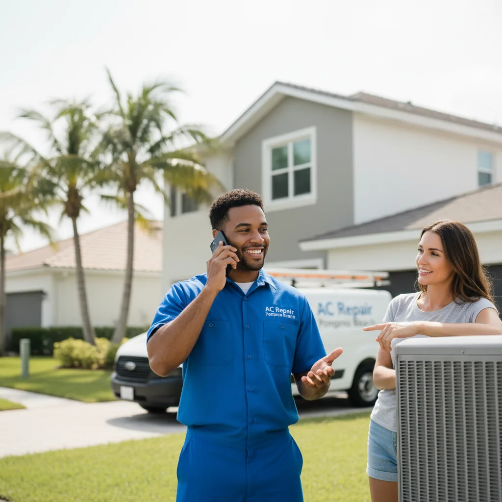 AC Repair Pompano Beach customer support in White Deer